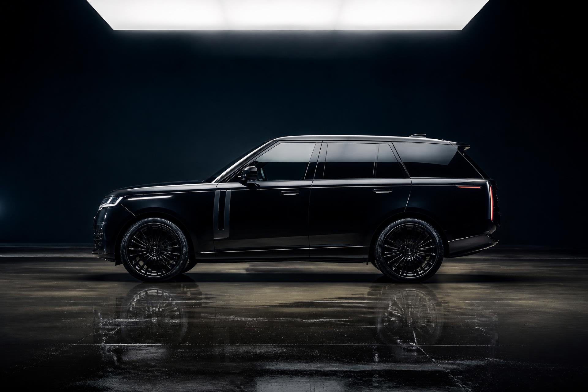 Luxury SUV in premium detailing studio